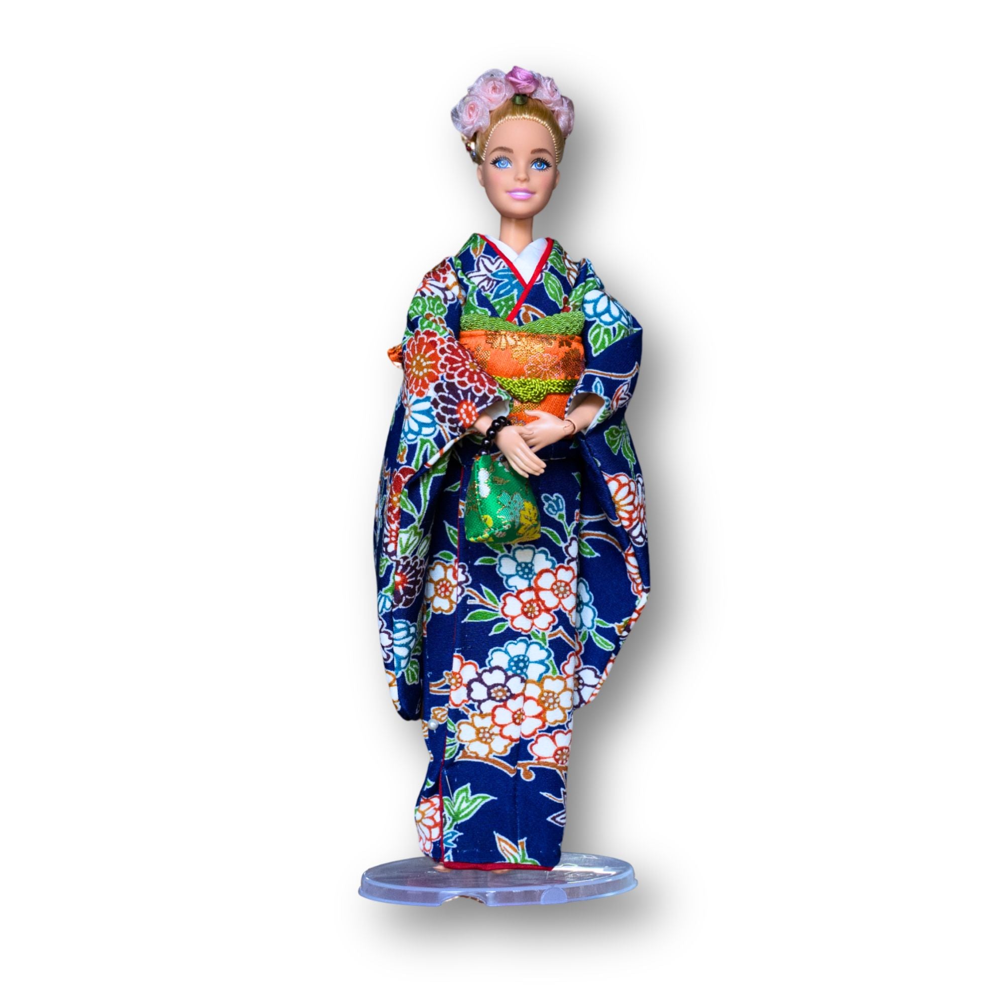 蔵ら ドール着物 松崎町職人手作り正絹リメイク