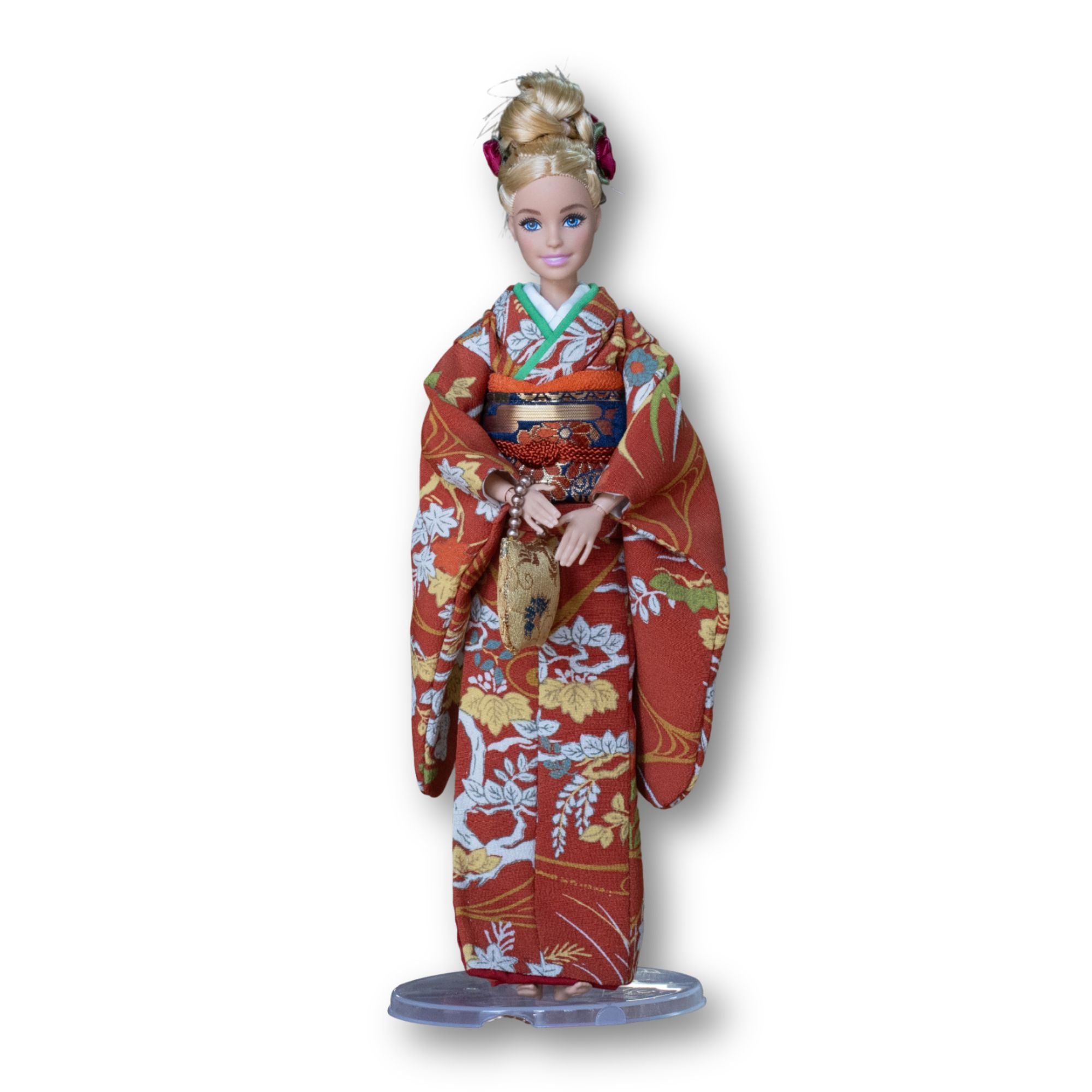 蔵ら ドール着物 松崎町産 正絹リメイク