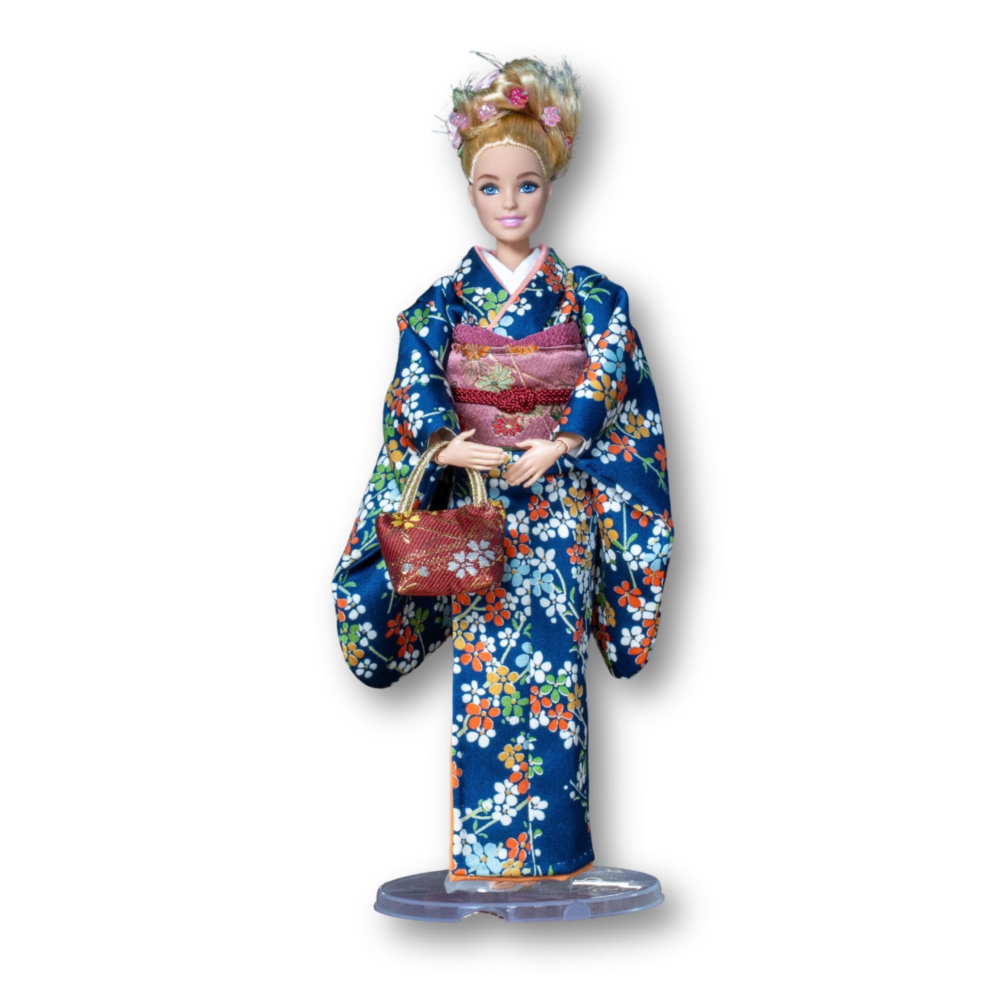 蔵ら ドール着物 松崎町職人手作り正絹リメイク