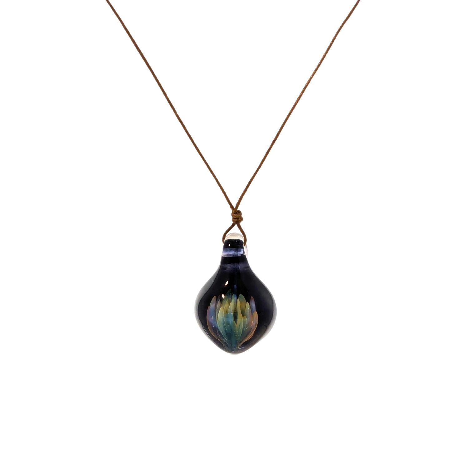 Euony-Glass ペンダント (SMALL)  Flower Drop A