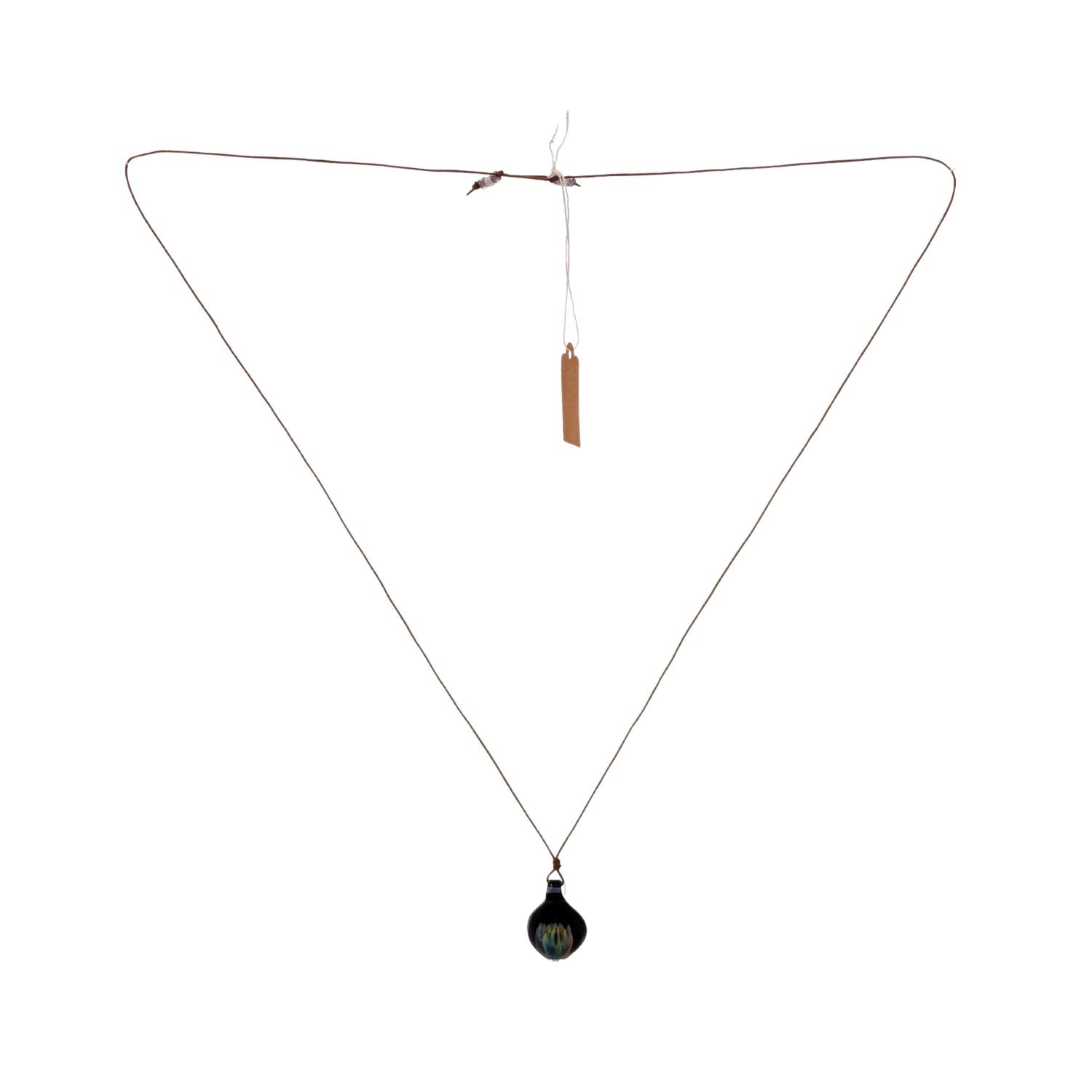 Euony-Glass ペンダント (SMALL)  Flower Drop A