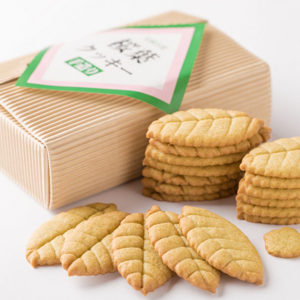 松崎町産桜葉クッキー|橋本屋の伊豆特産品・塩味が絶品のお取り寄せ