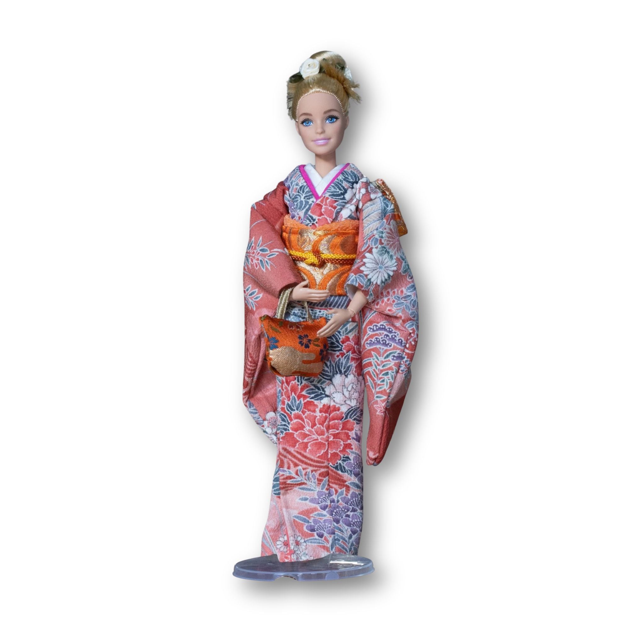 蔵ら ドール着物 松崎町職人作 正絹リメイク